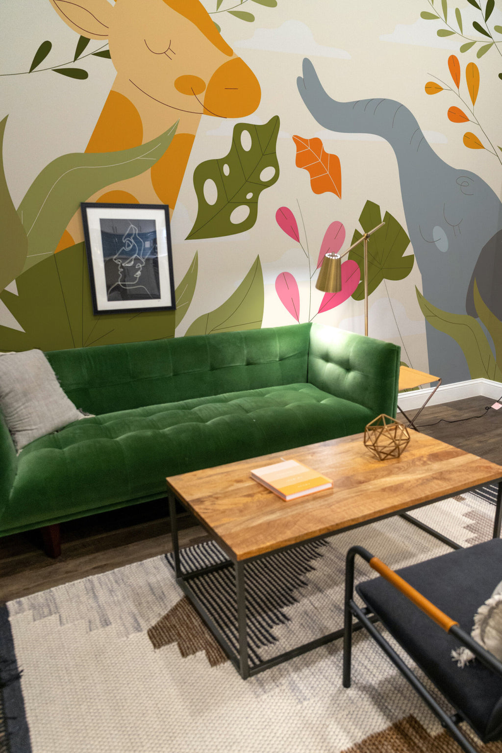 Compagnons de la jungle · papier peint panoramique, vue 4