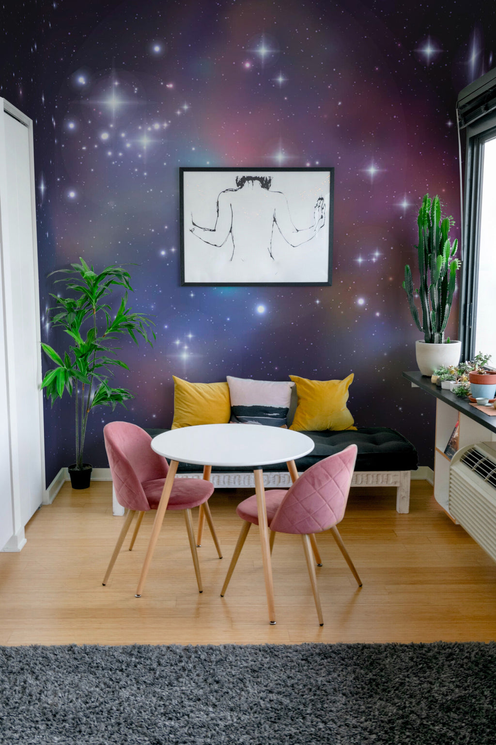 Champ d'étoiles · papier peint panoramique, vue 3
