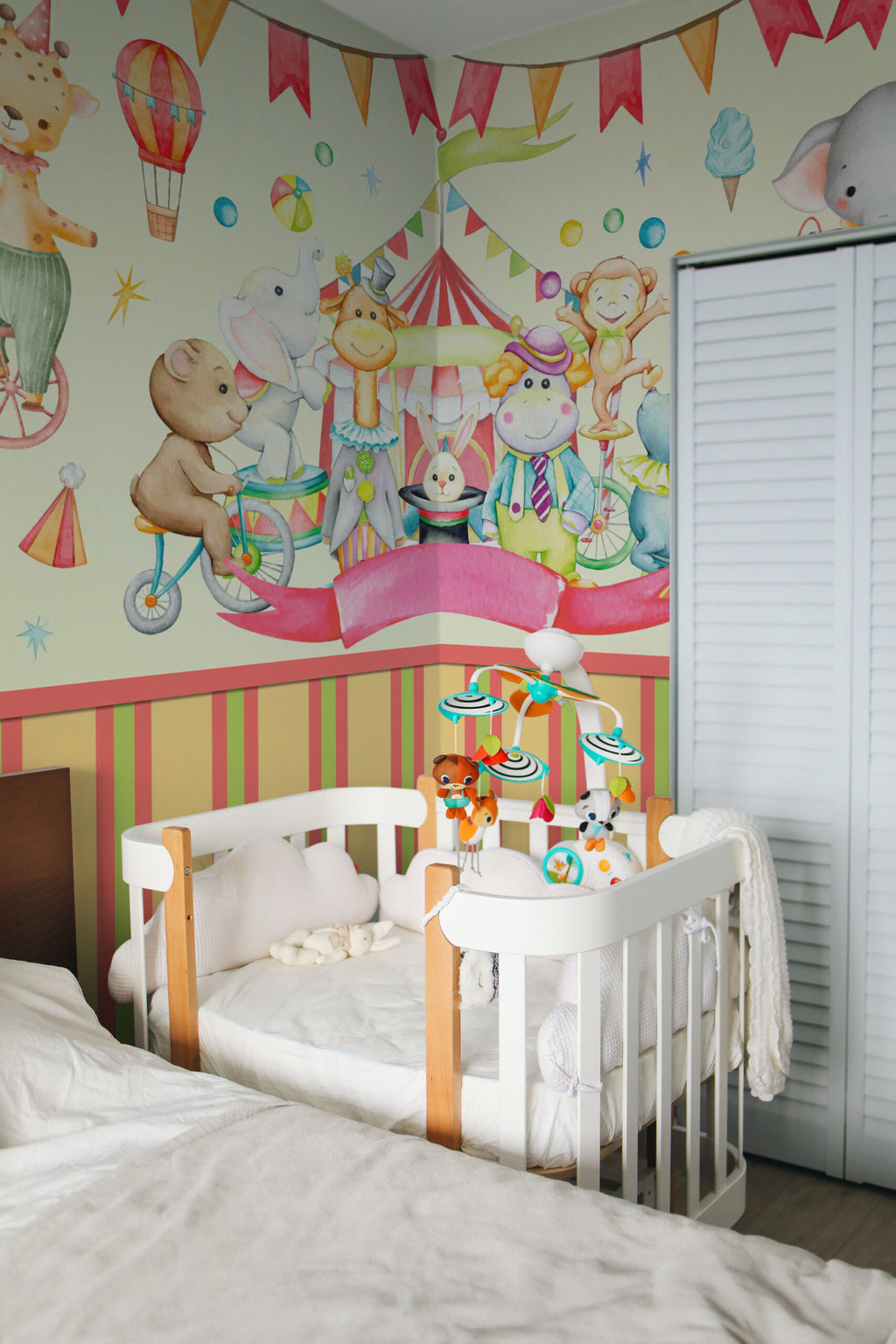 Petit cirque · papier peint panoramique enfant