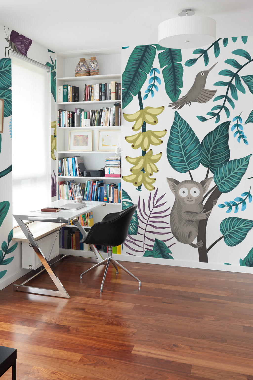 Faune de la jungle · papier peint panoramique, vue 3