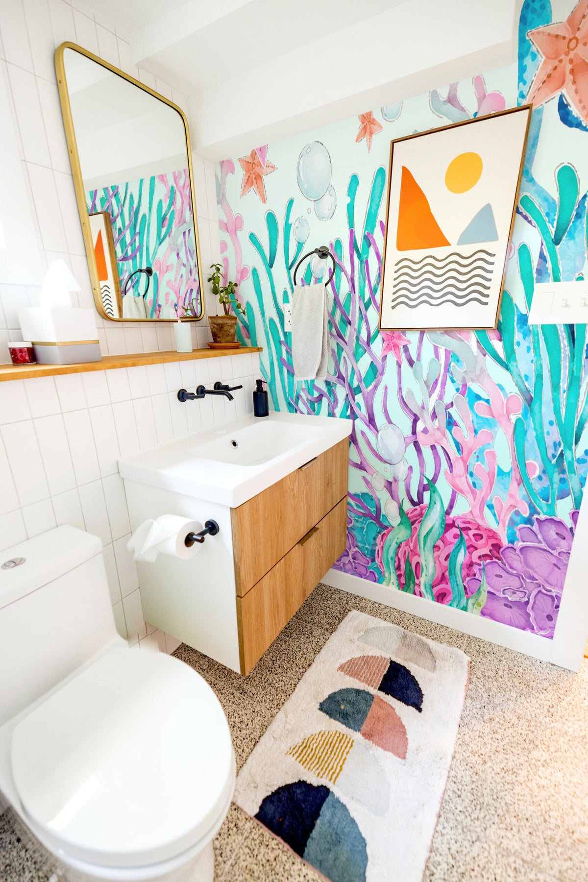 Jardin de corail · papier peint panoramique, vue 3