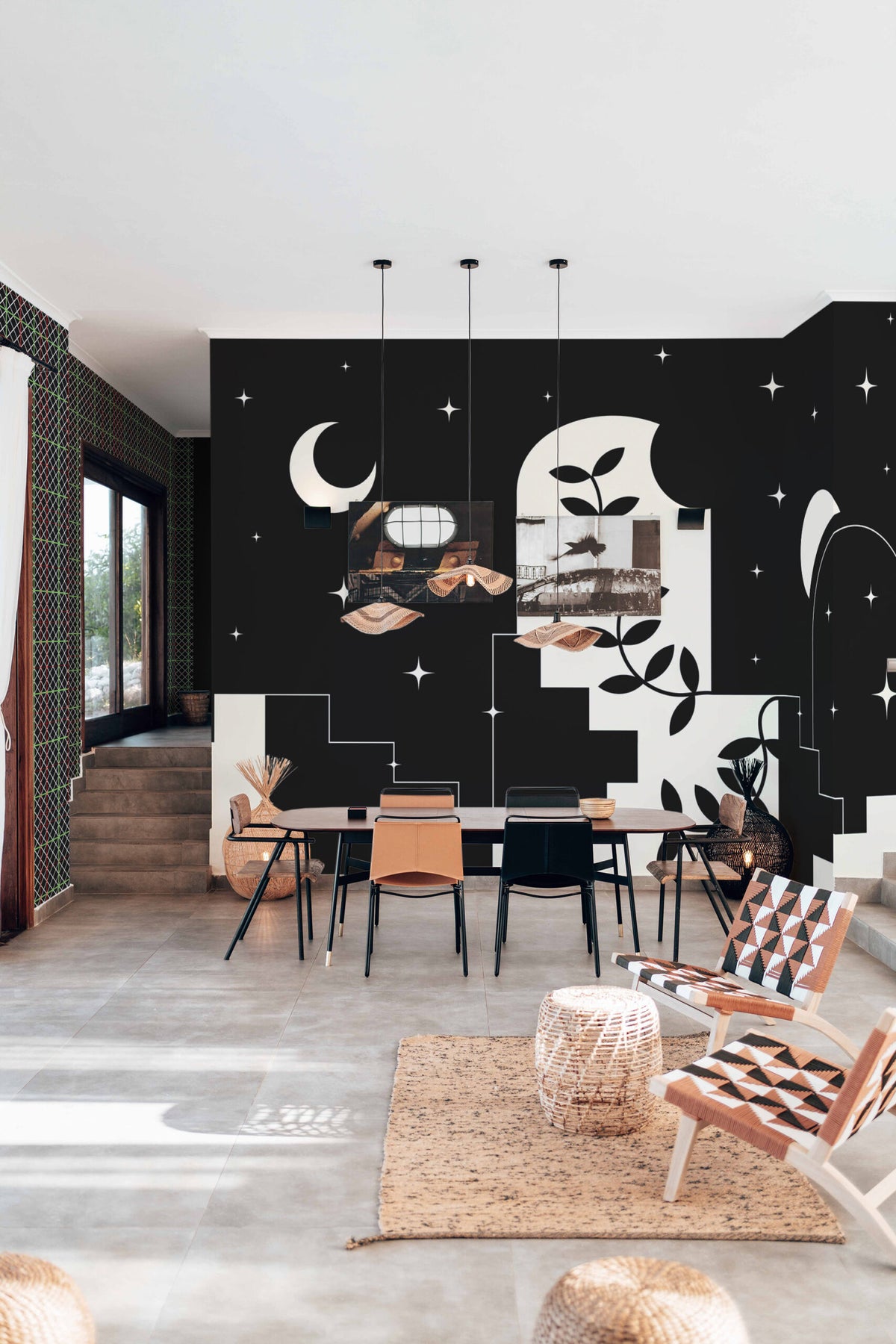 Jardin de lune · papier peint panoramique, vue 4