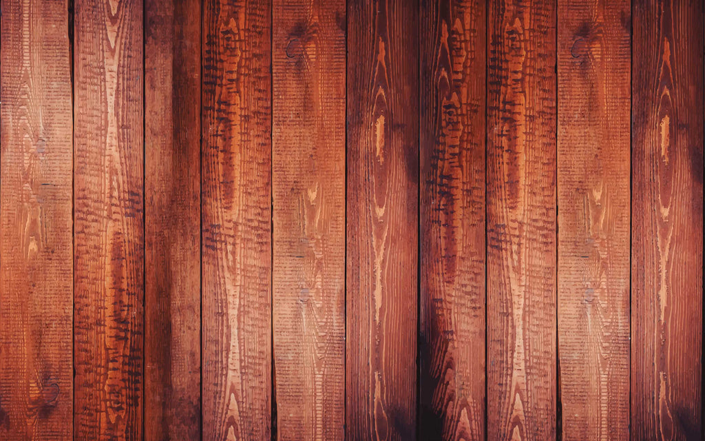 Papier peint panoramique Lames de bois patinées : le décor à plat