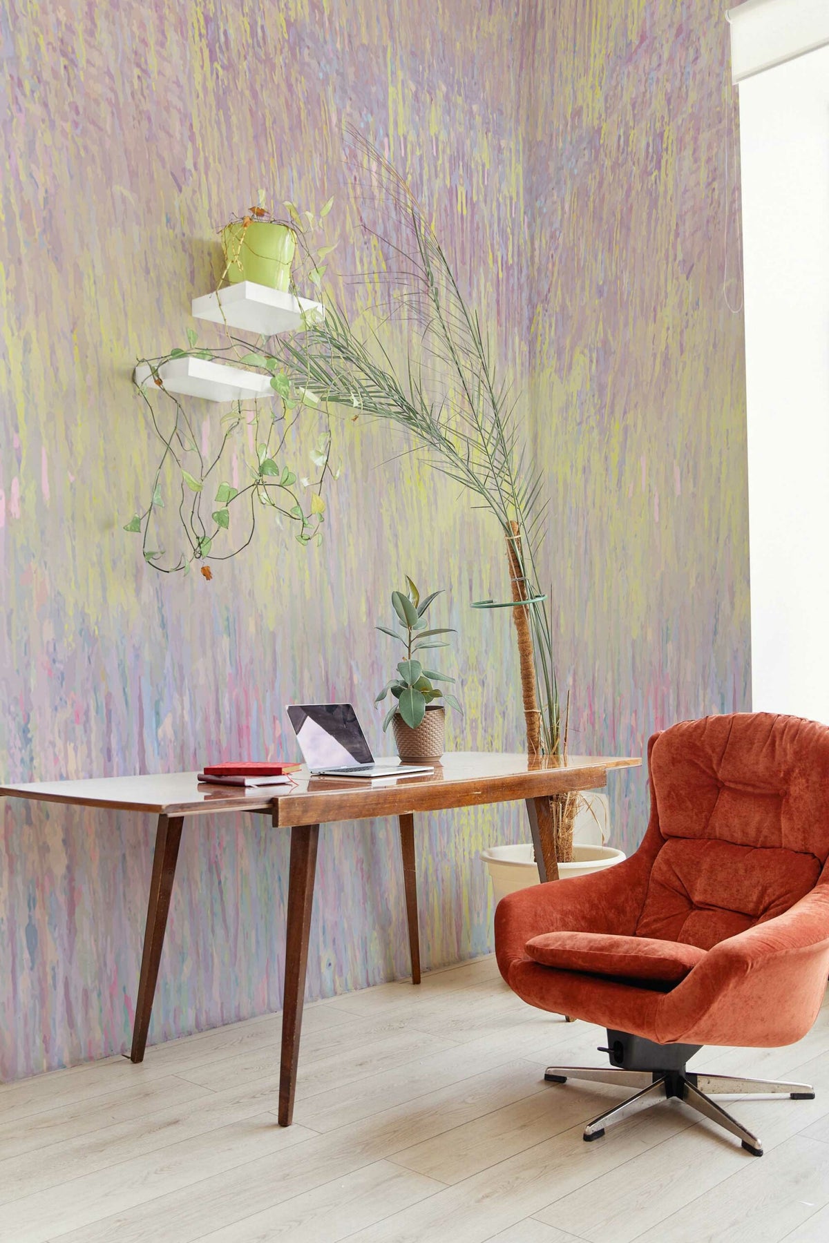 Pastels impressionnistes · papier peint panoramique pastel