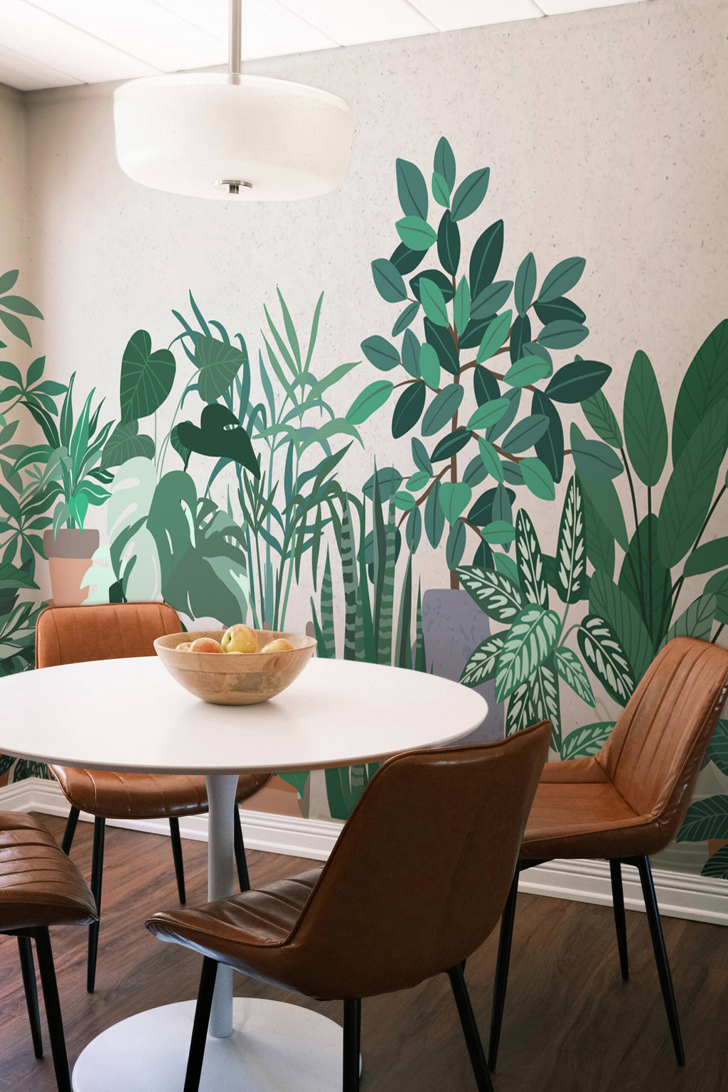 Plantes d'intérieur · papier peint panoramique plantes