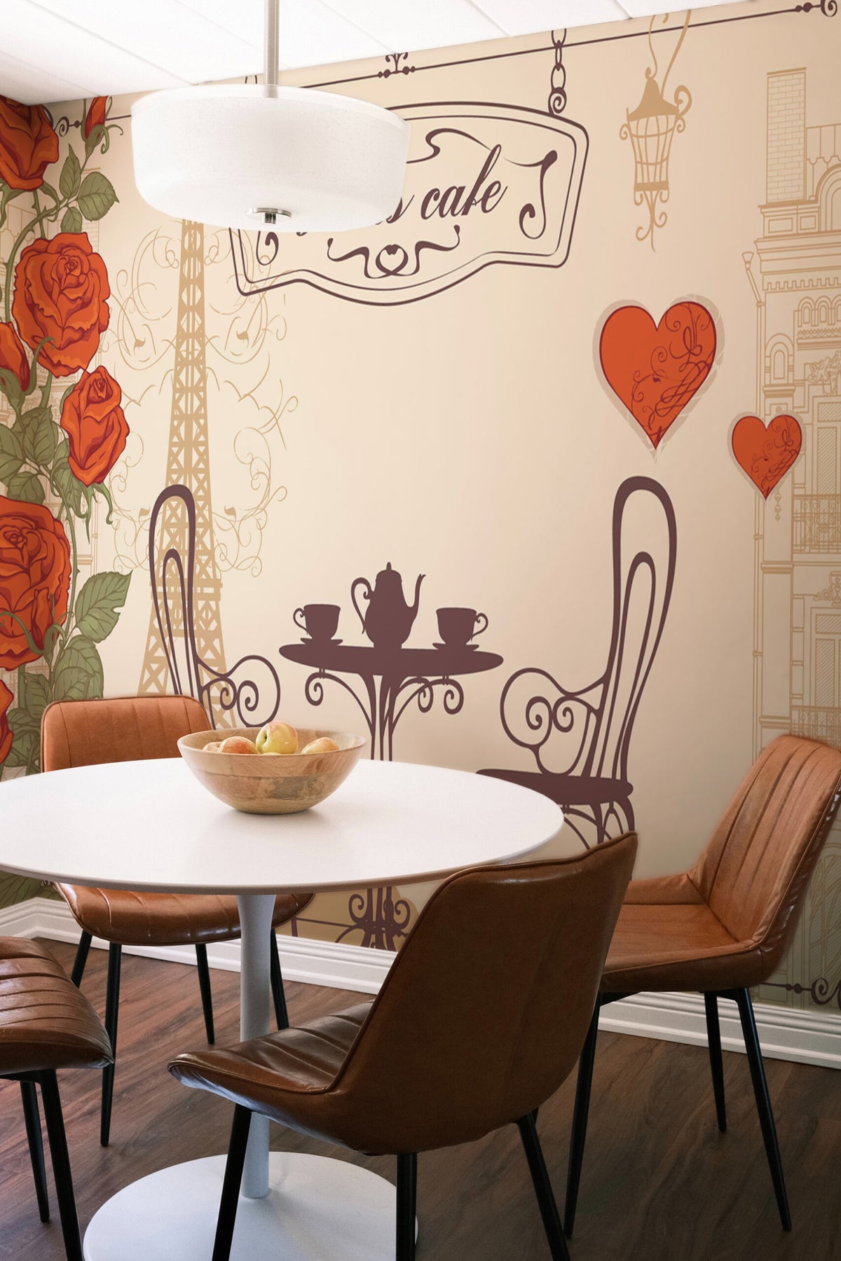 Terrasse parisienne · papier peint panoramique, vue 4