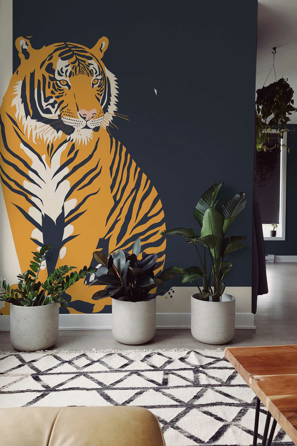 Tigre royal · papier peint panoramique tigre